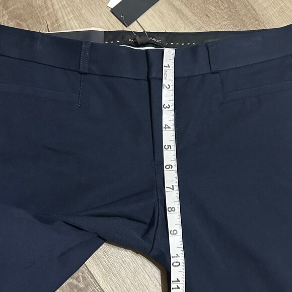 NWT Banana Republic Sloan Navy Blue Ankle Pants Size 4 - Picture 12 of 13
